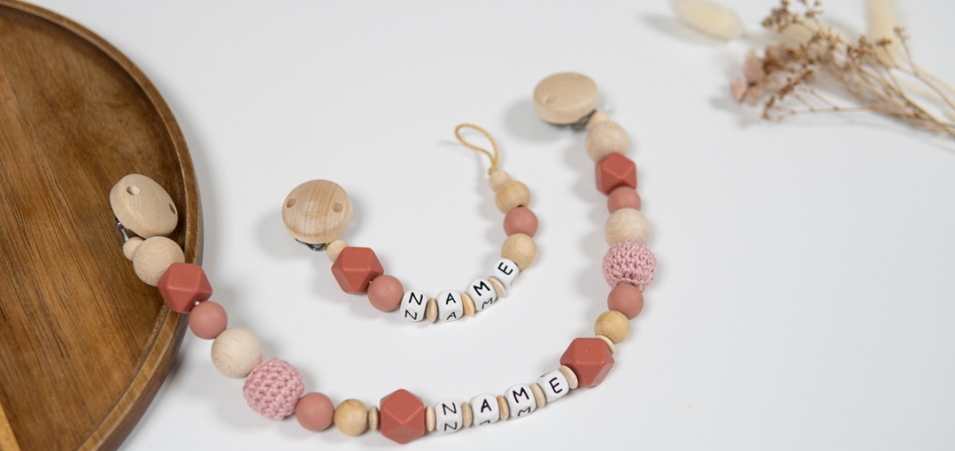 Kinderwagenkette Schnullerkette