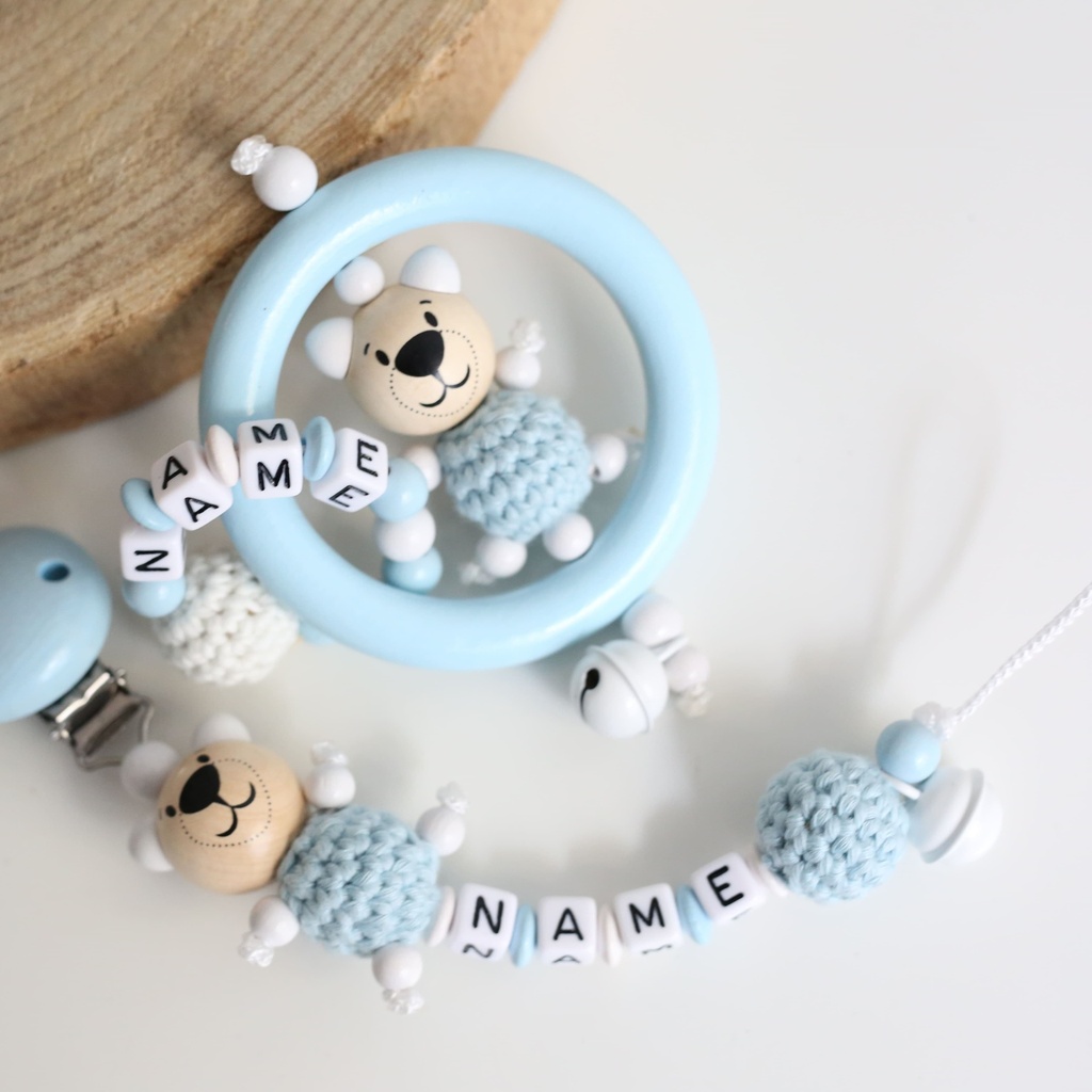 Personalisiertes Geschenkset "Kleiner Bär"