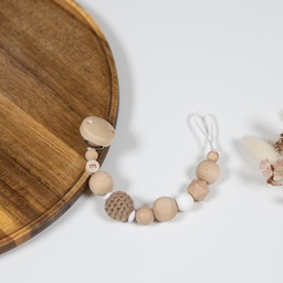 Schnullerkette „Pure Love“ mit Buchstaben