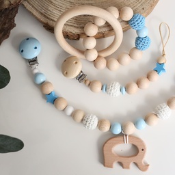 Baby Geschenkset Blauer Elefant