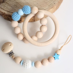 Baby Geschenkset "Blauer Stern"