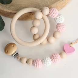 Baby Geschenkset "Rosa Herz"